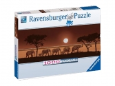 Ravensburger Szavanna panoráma puzzle, 1000 darab,  puzzle, puzleball
