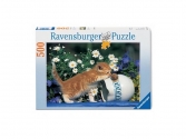 Ravensburger Macska puzzle, 500 darab,  puzzle, puzleball
