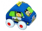 Ks Kids: Kék rendõrségi hátrahúzós plûssautó,  rendőrség