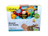 KS Kids: Méhecskés zenélõ kiságyforgó,  babáknak